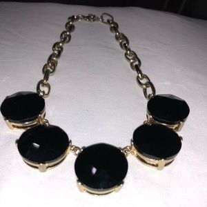Black bubble necklace